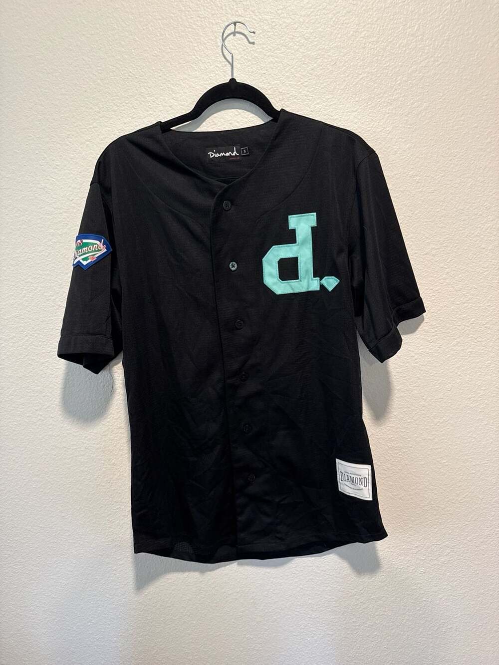 Diamond Supply Co. Fairfax Native League Baseball Jersey Size S